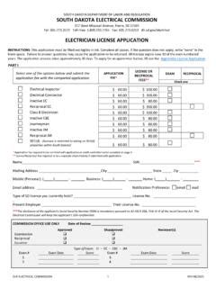 south dakota electrical wiring exemption